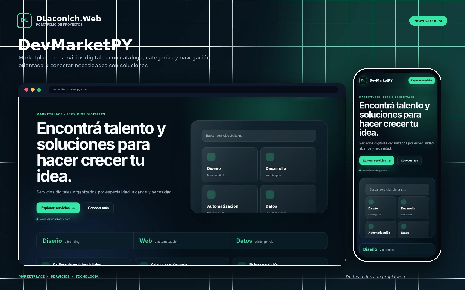 Vista previa de DevMarketPY
