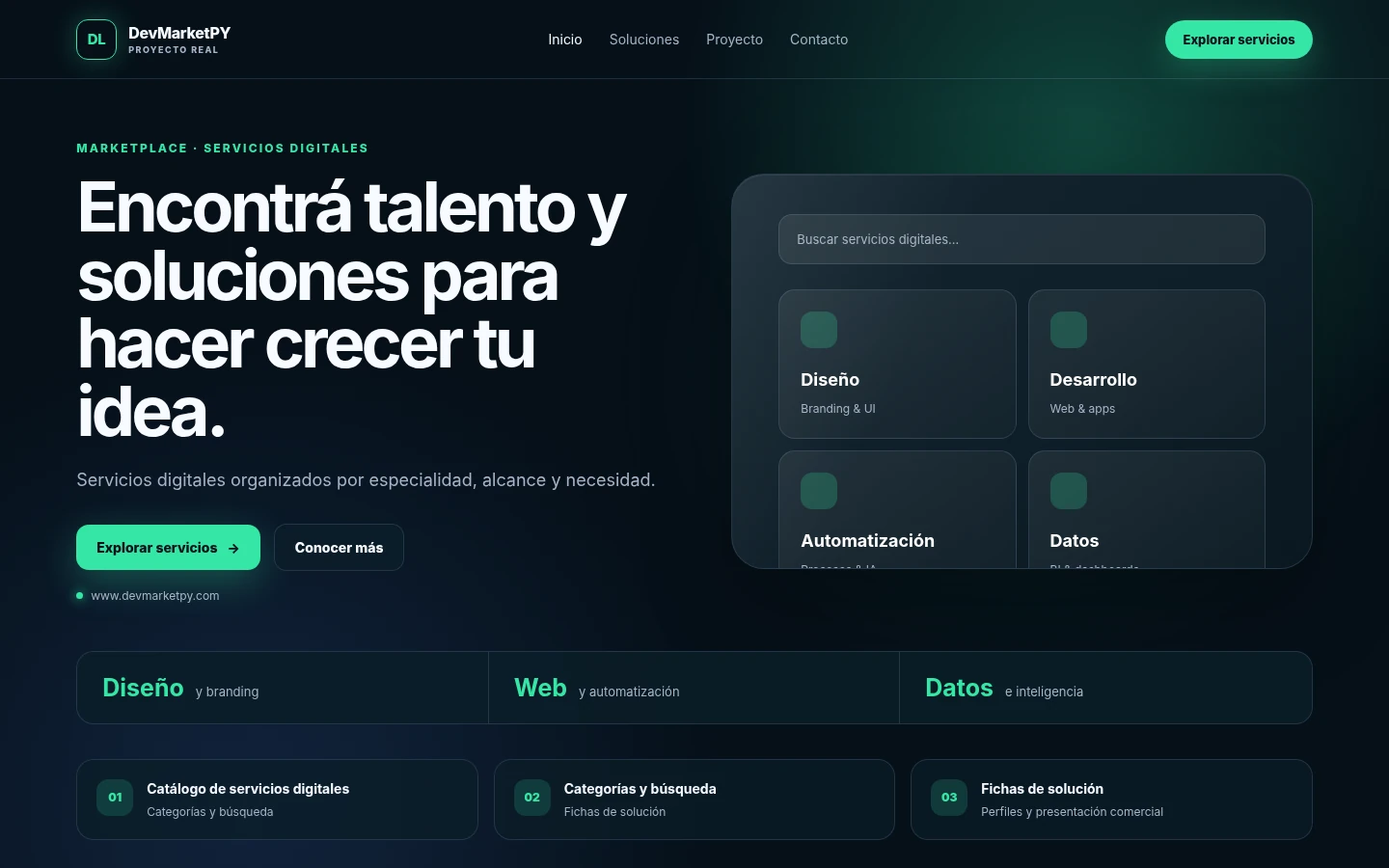 Vista previa de DevMarketPY - imagen 1